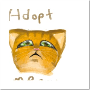 Adopt Meow Posters and Art